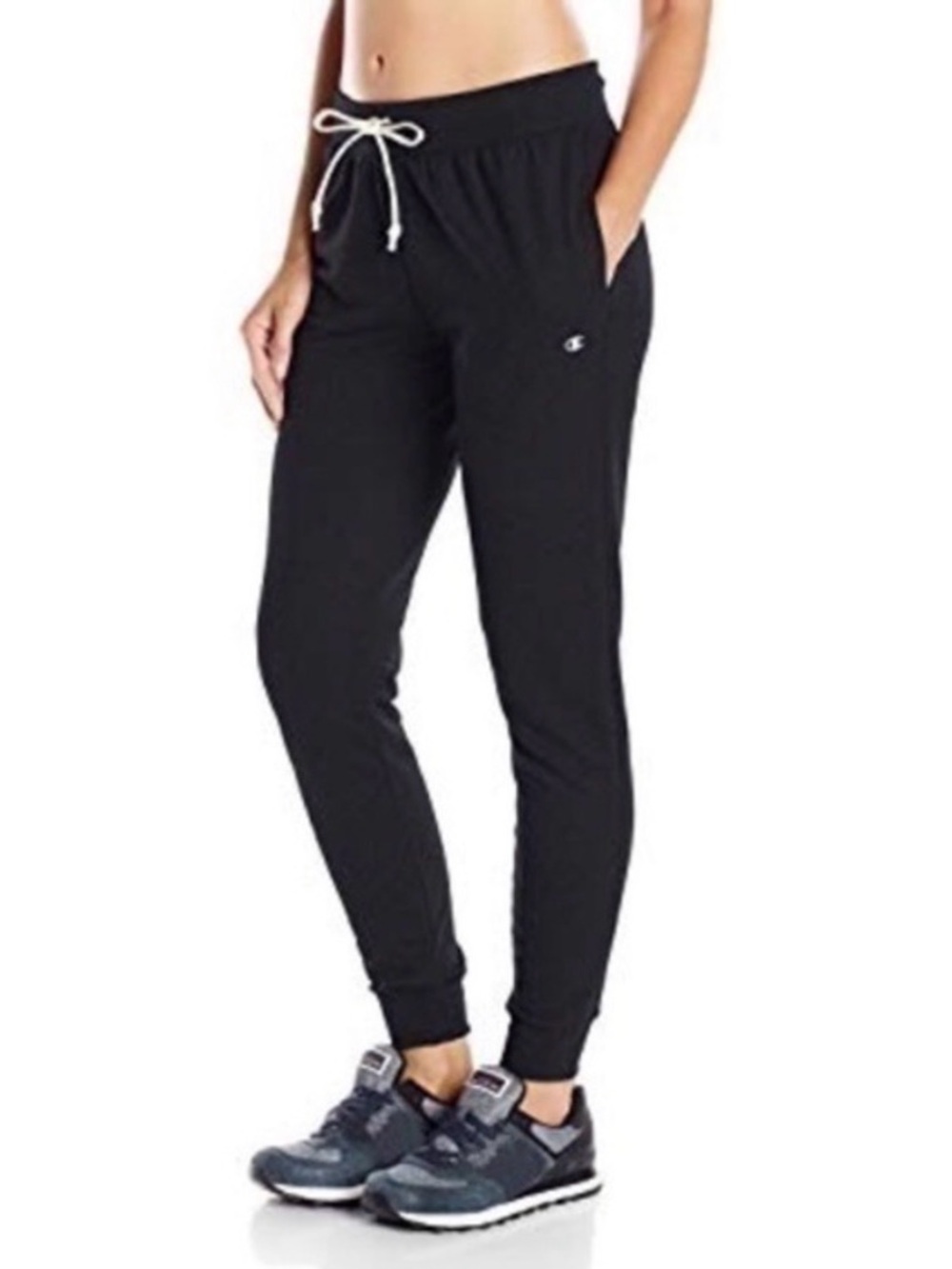 Champion Black French terry joggers
